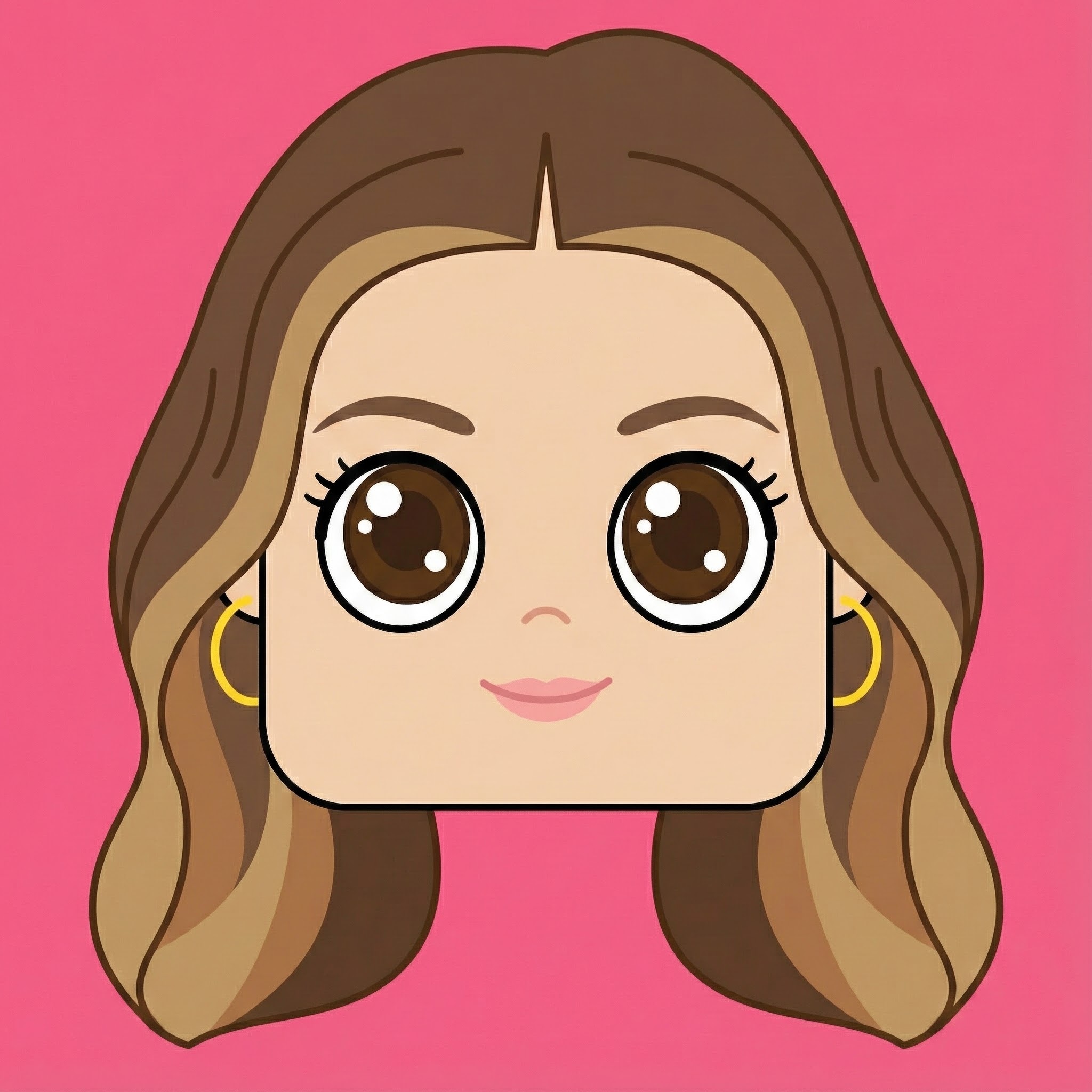 Young woman portrait transformation - After